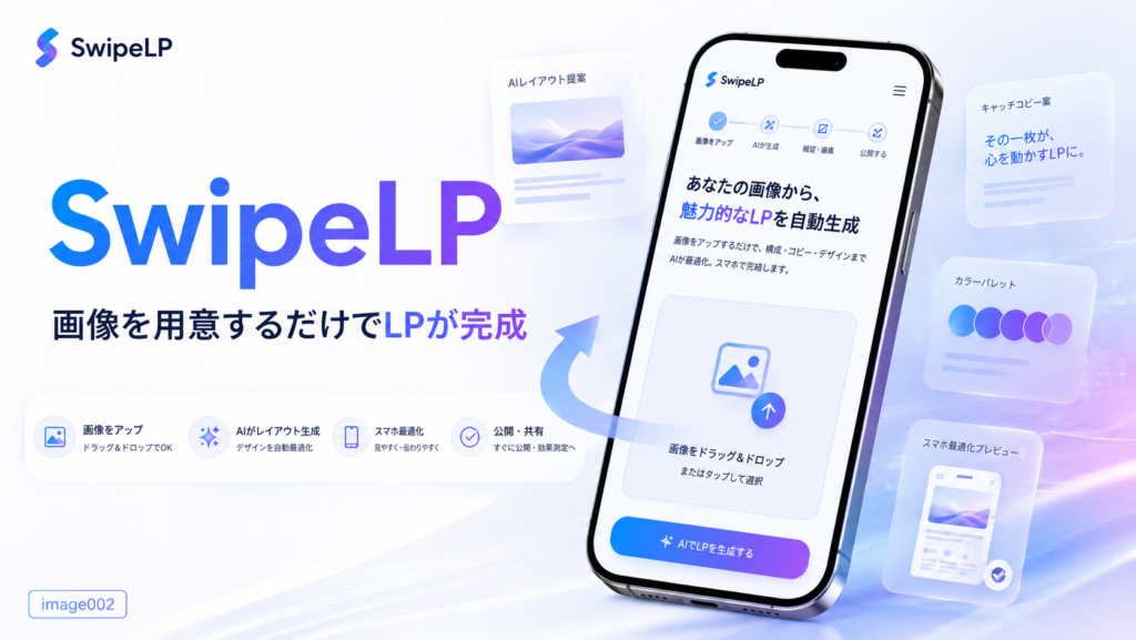 なぜSwipeLPを開発したのか。LP制作現場で感じていた大きな課題