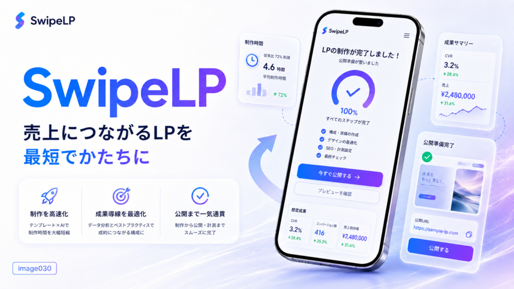 ElementorでSwipeLPが表示されないときの確認ポイント